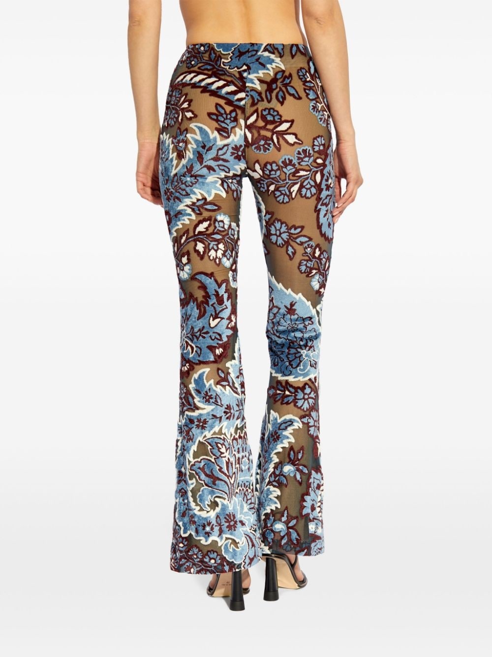 floral patterned trousers - 4