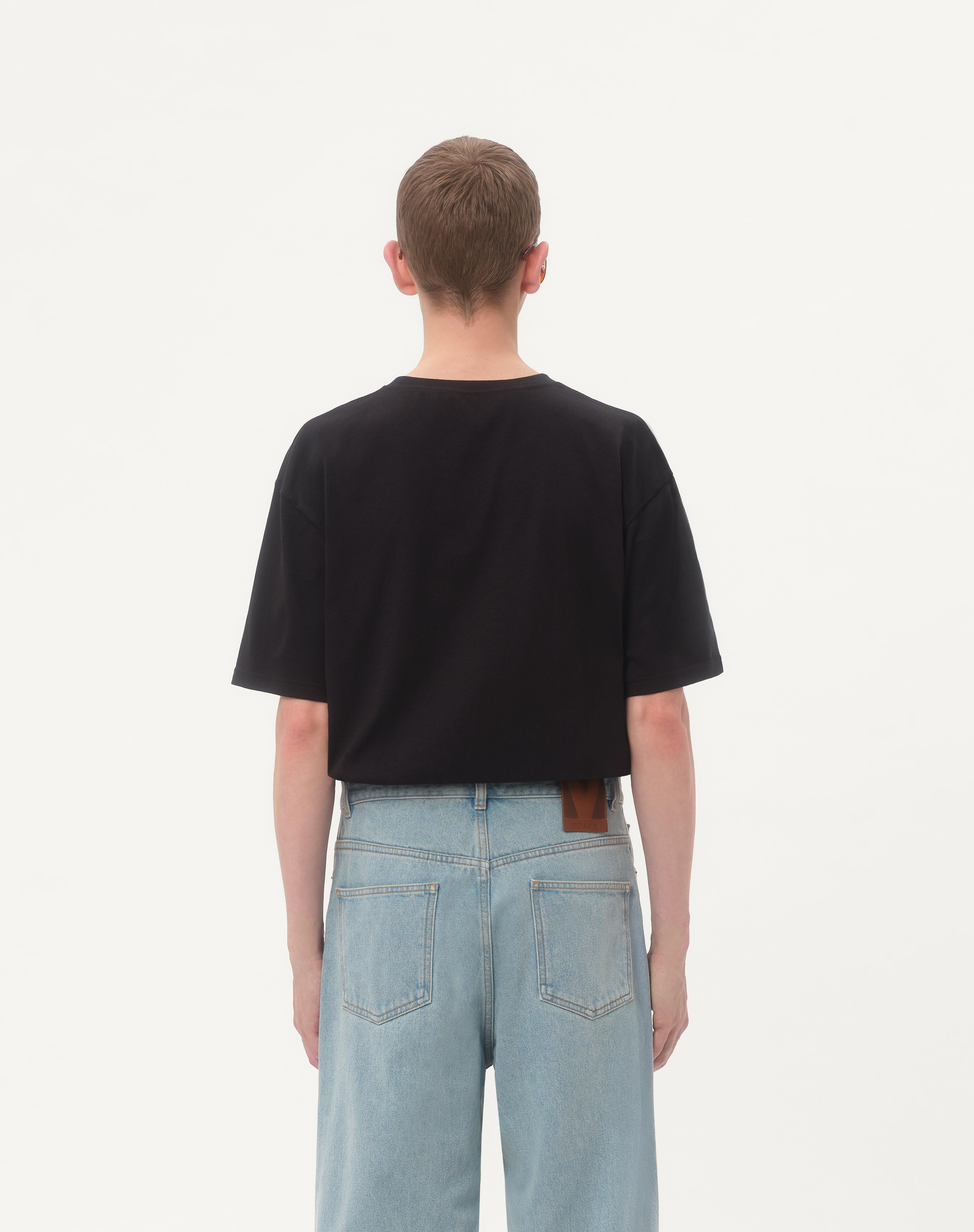 COTTON T-SHIRT WITH CHAT DE LA MAISON PRINT - 7