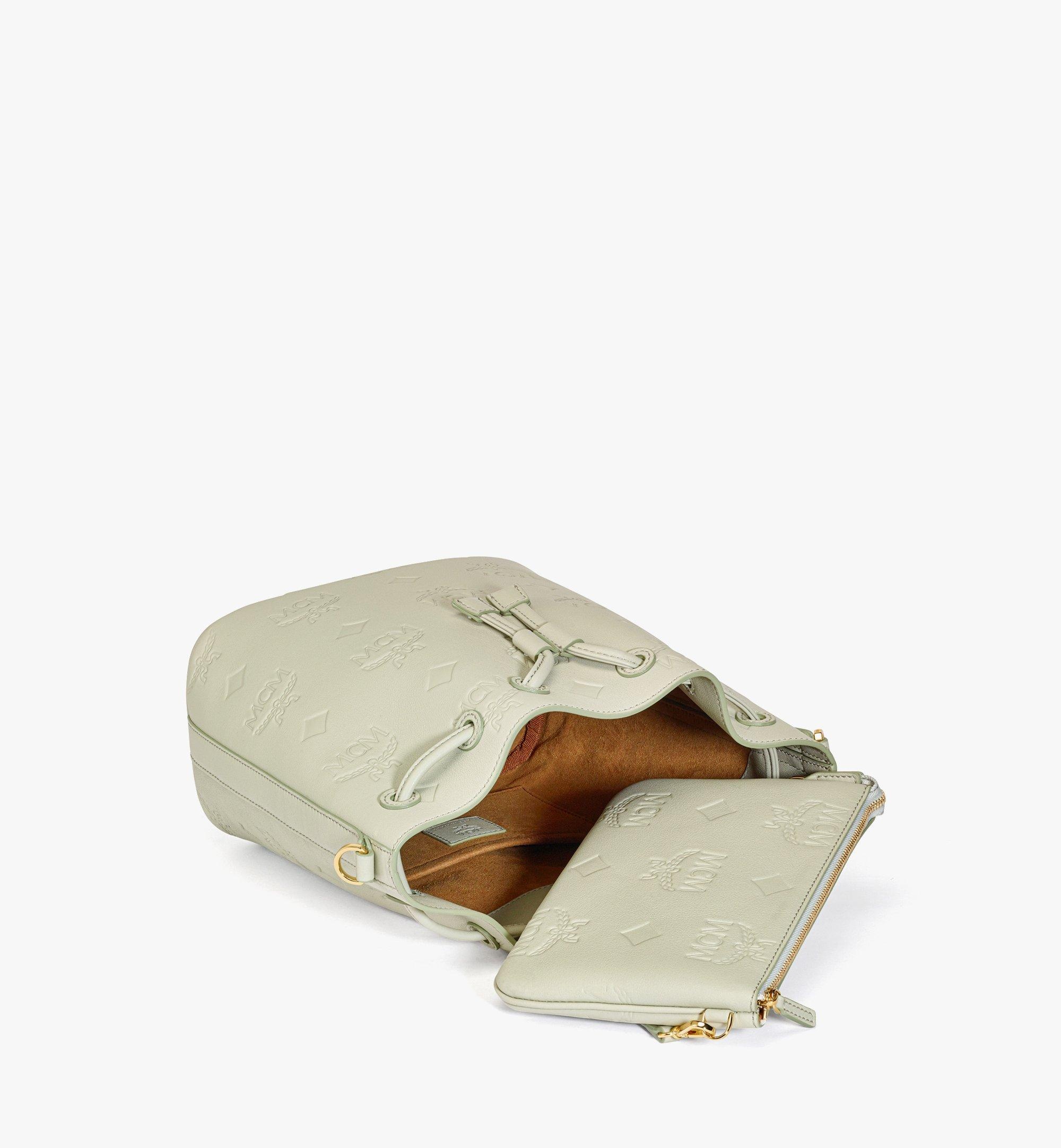 Dessau Drawstring In Embossed Monogram Leather - 4