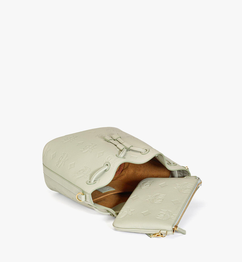 Dessau Drawstring In Embossed Monogram Leather 4