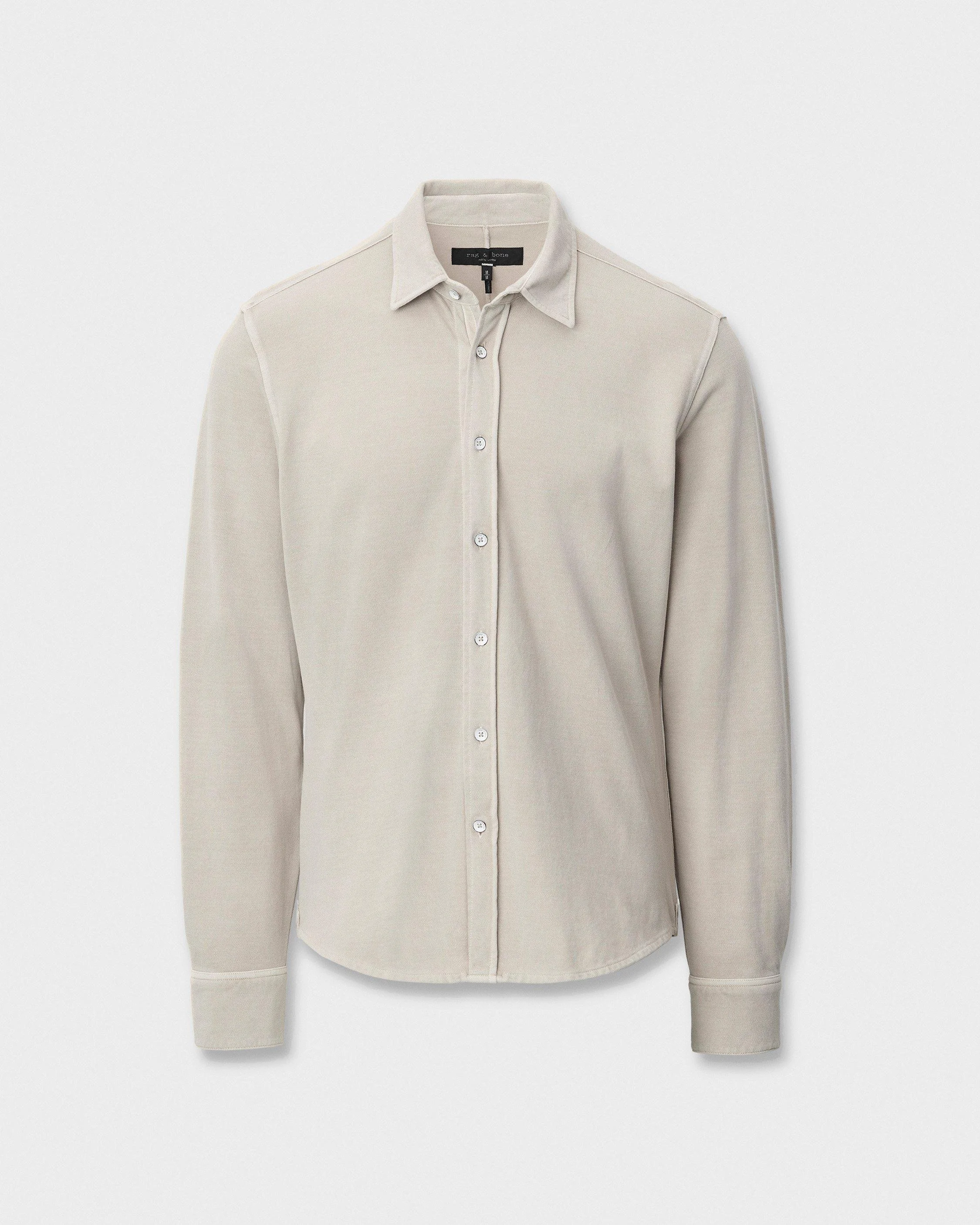 Tomlin Knit Cotton Shirt - 1