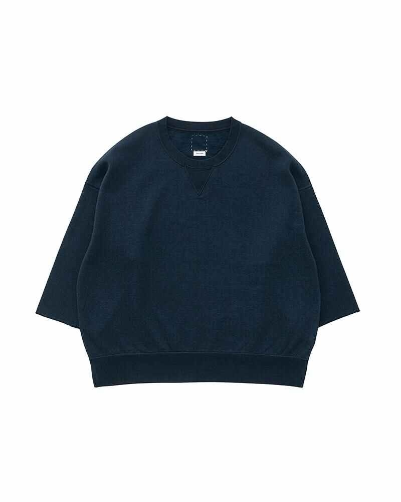 AMPLUS SB SWEAT 3/4 (C/SI) NAVY - 1