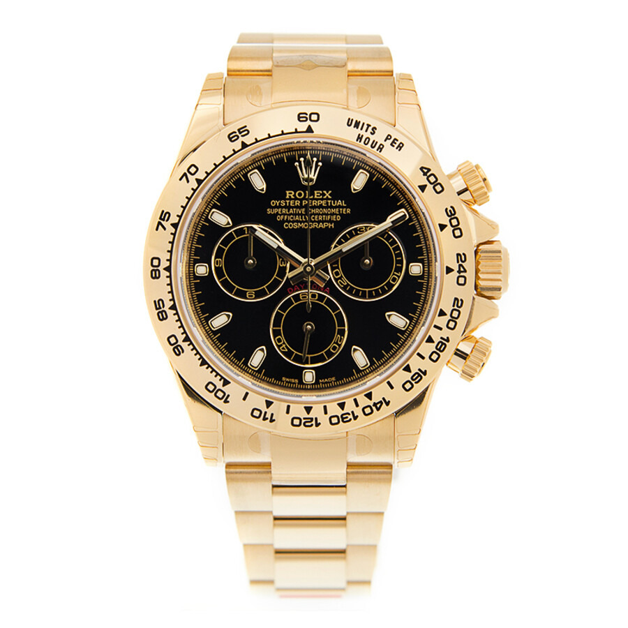 Pre-owned Rolex Cosmograph Daytona Chronograph Black Dial Men's Watch 116508BKSO - 3