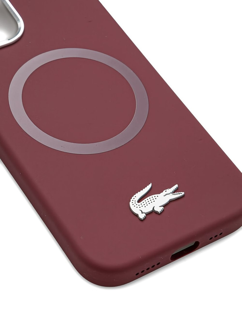 LACOSTE logo-plaque iPhone 15 6.1 case outlook