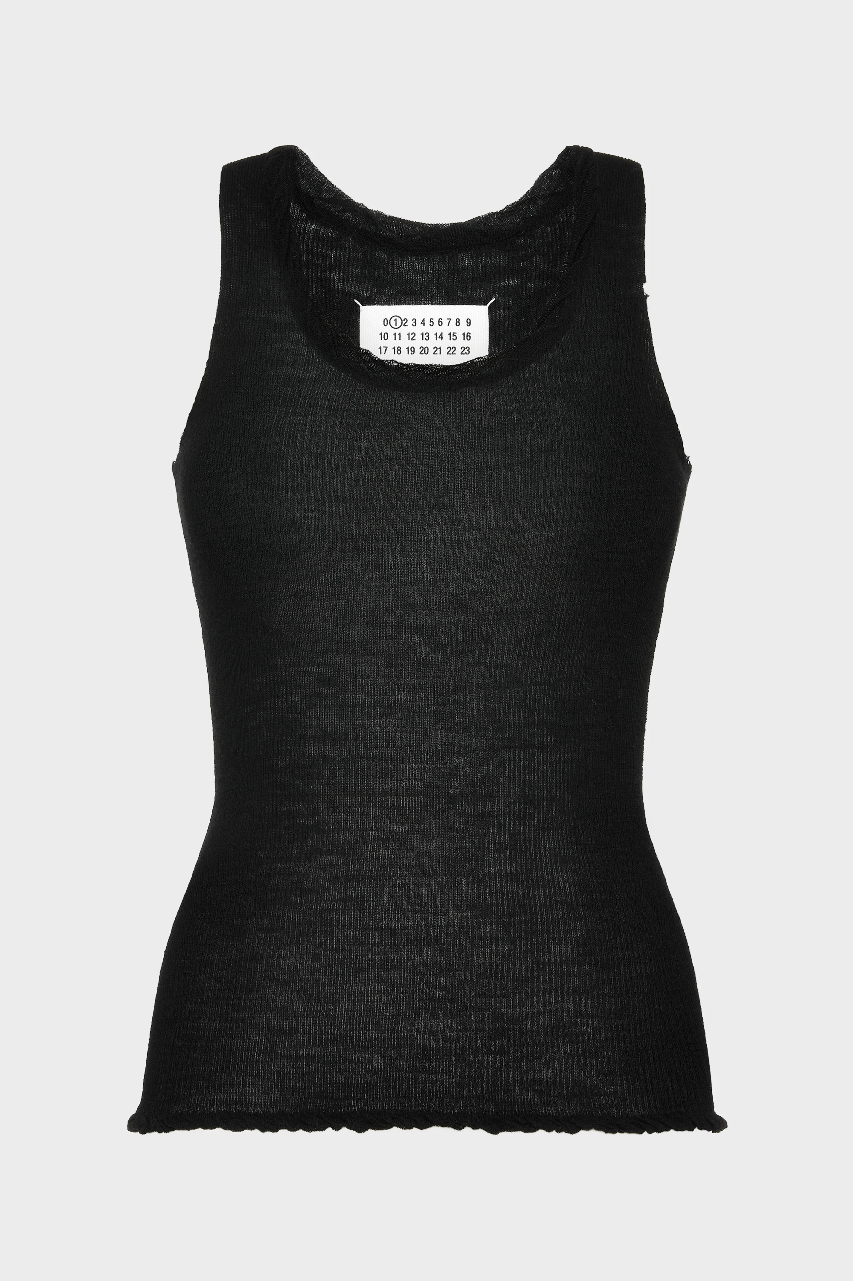 Twisted Knit Tank Top - 1