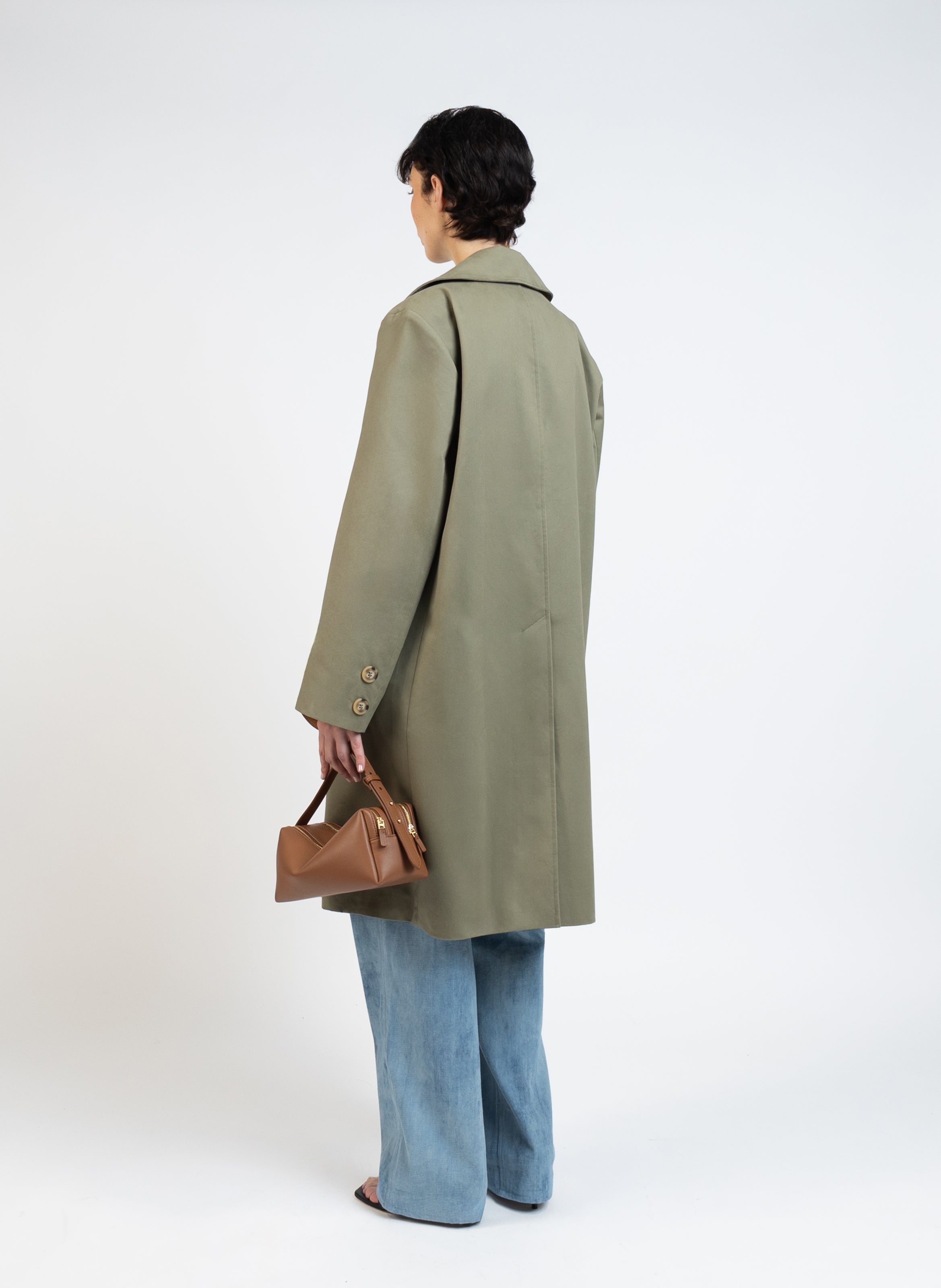 Oversized coat/Khaki - 4