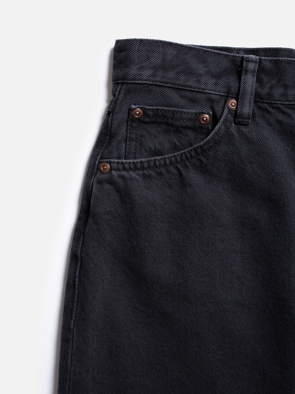 Anna Denim Skirt Black - 5