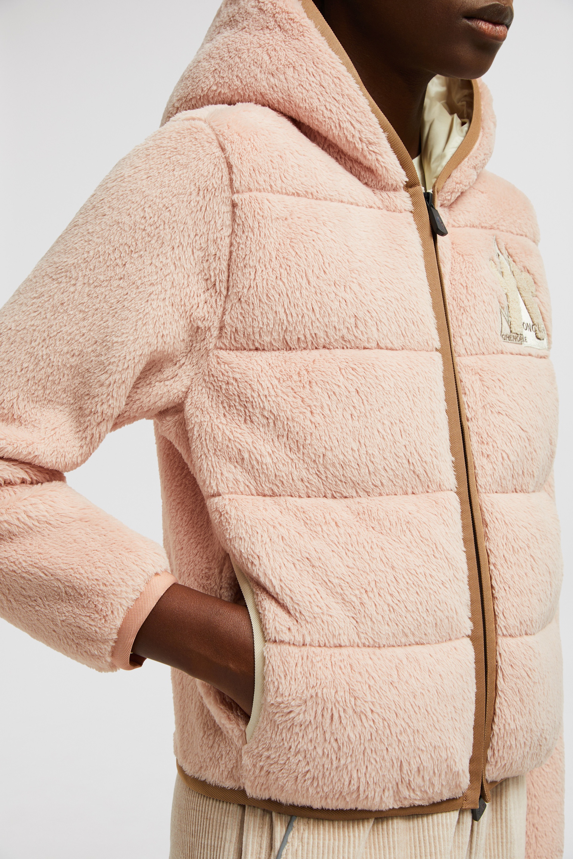 Padded Zip-Up Hoodie - 6