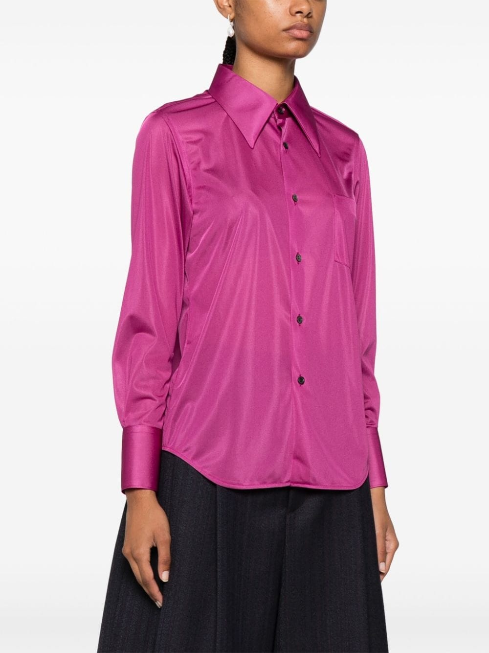 satin shirt - 3