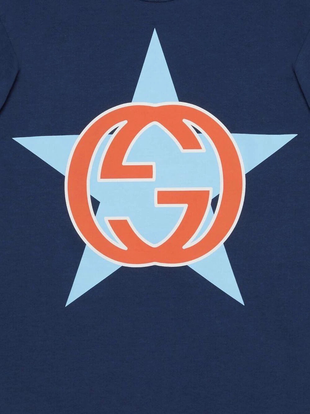 Interlocking G star-print T-shirt - 2