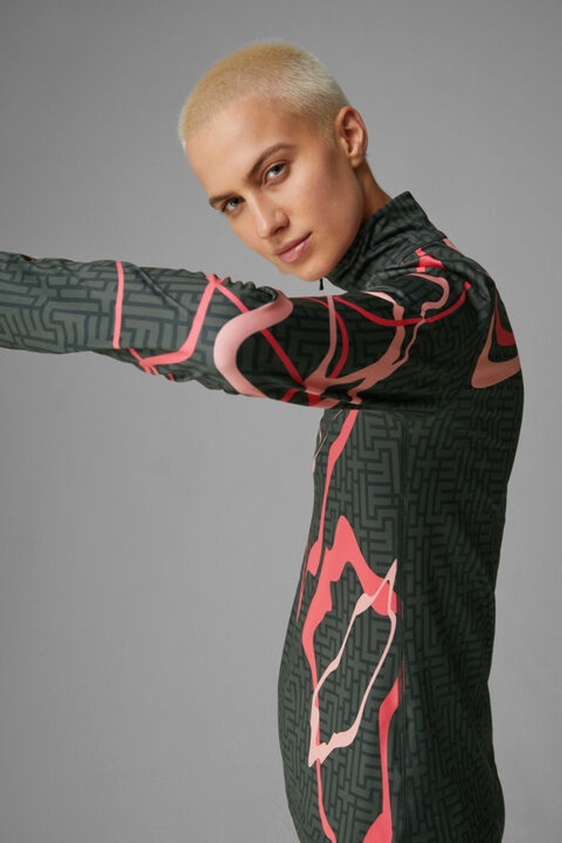 Ilvy First Layer in Anthracite/Pink 6