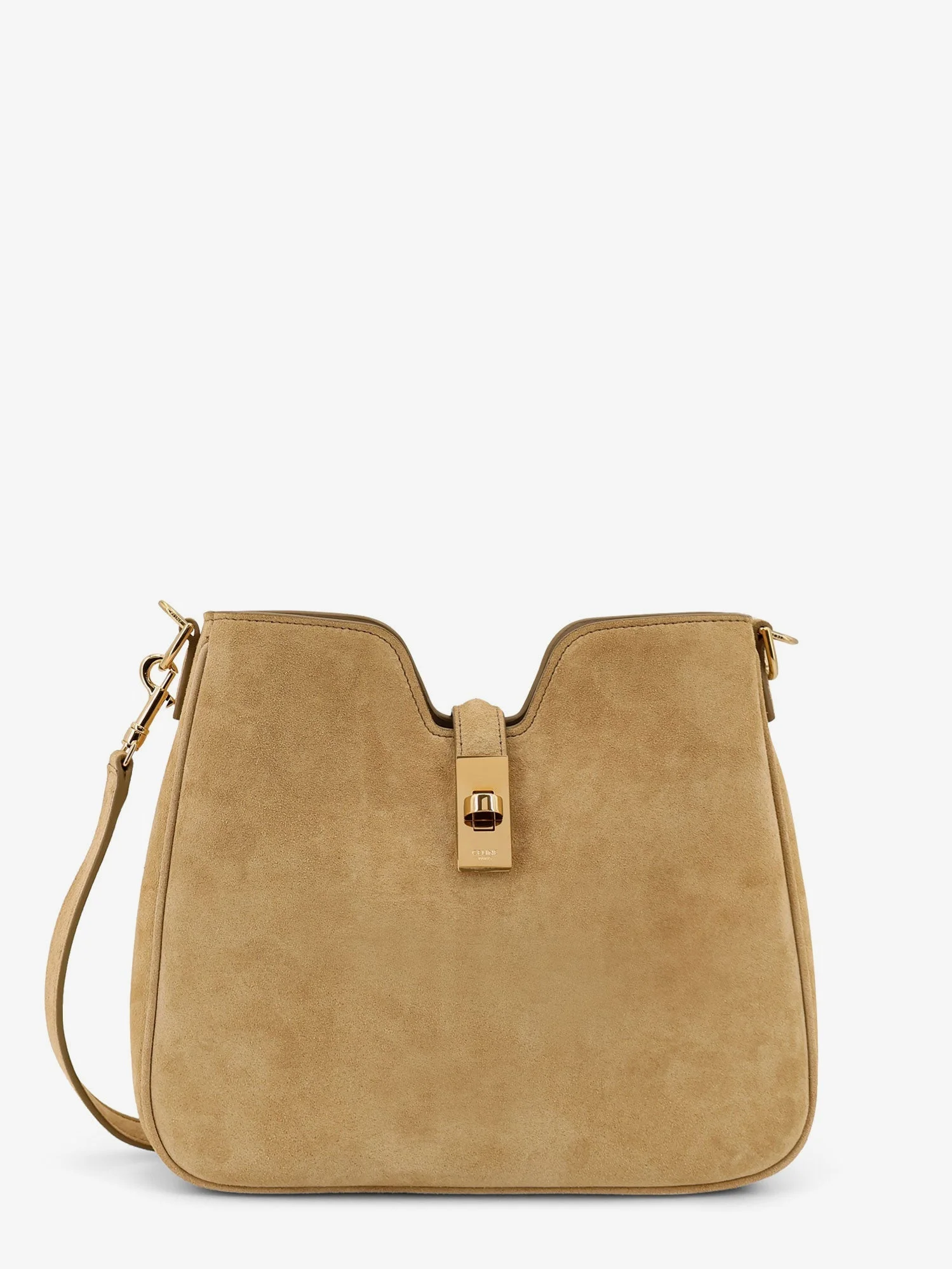 Celine Camilla 16 Suede Crossbody Bag - 1