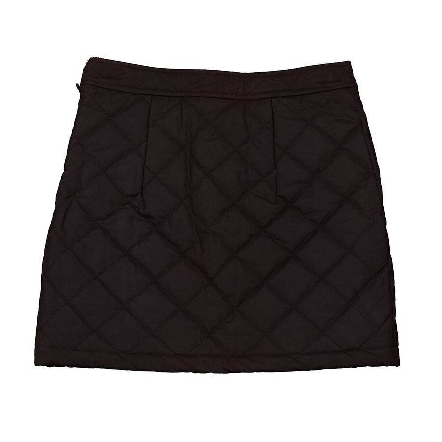 Burberry Casia High-Waist Quilted Skirt - 7