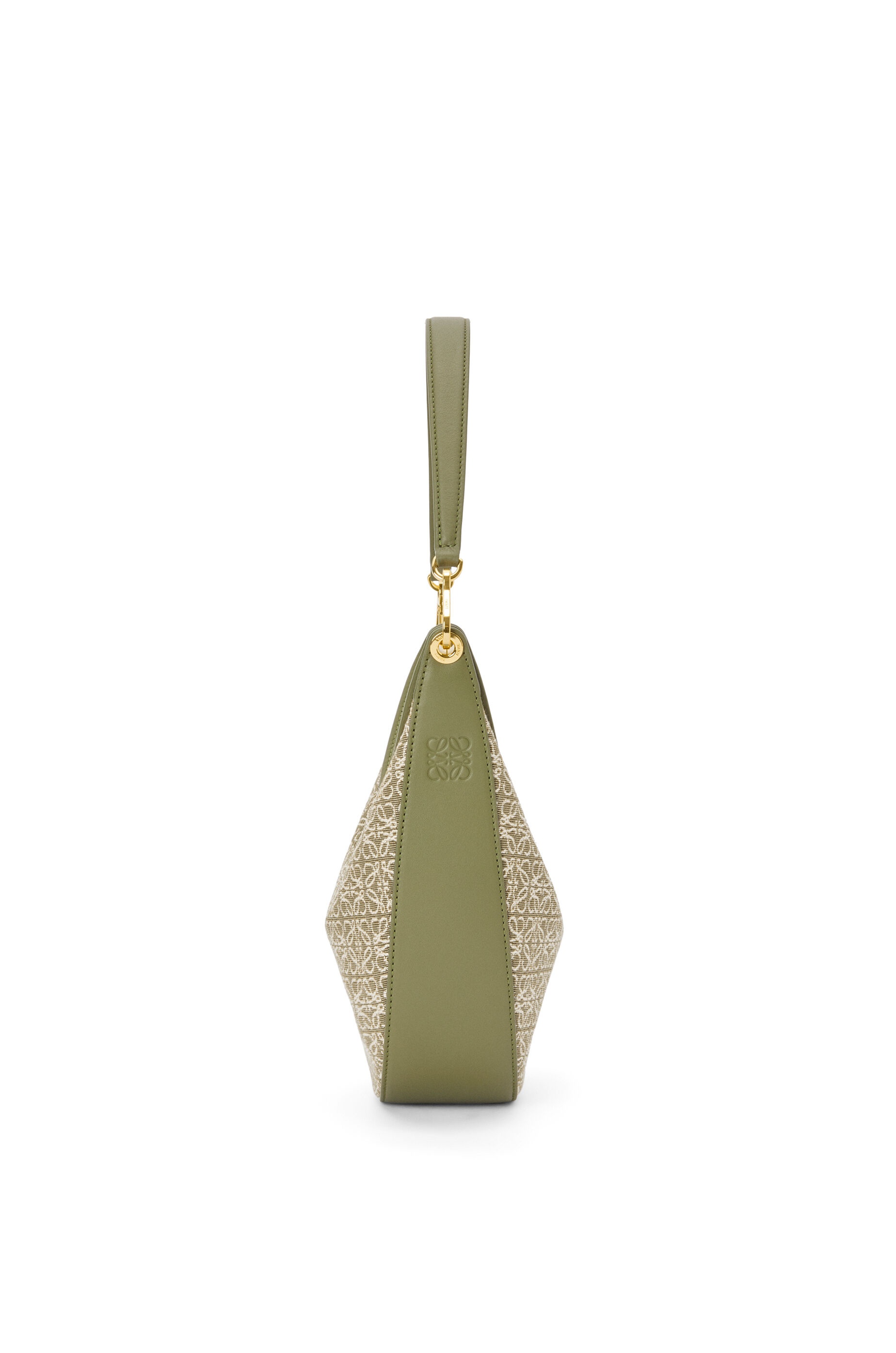 LOEWE Luna bag in Anagram jacquard and classic calfskin - 5