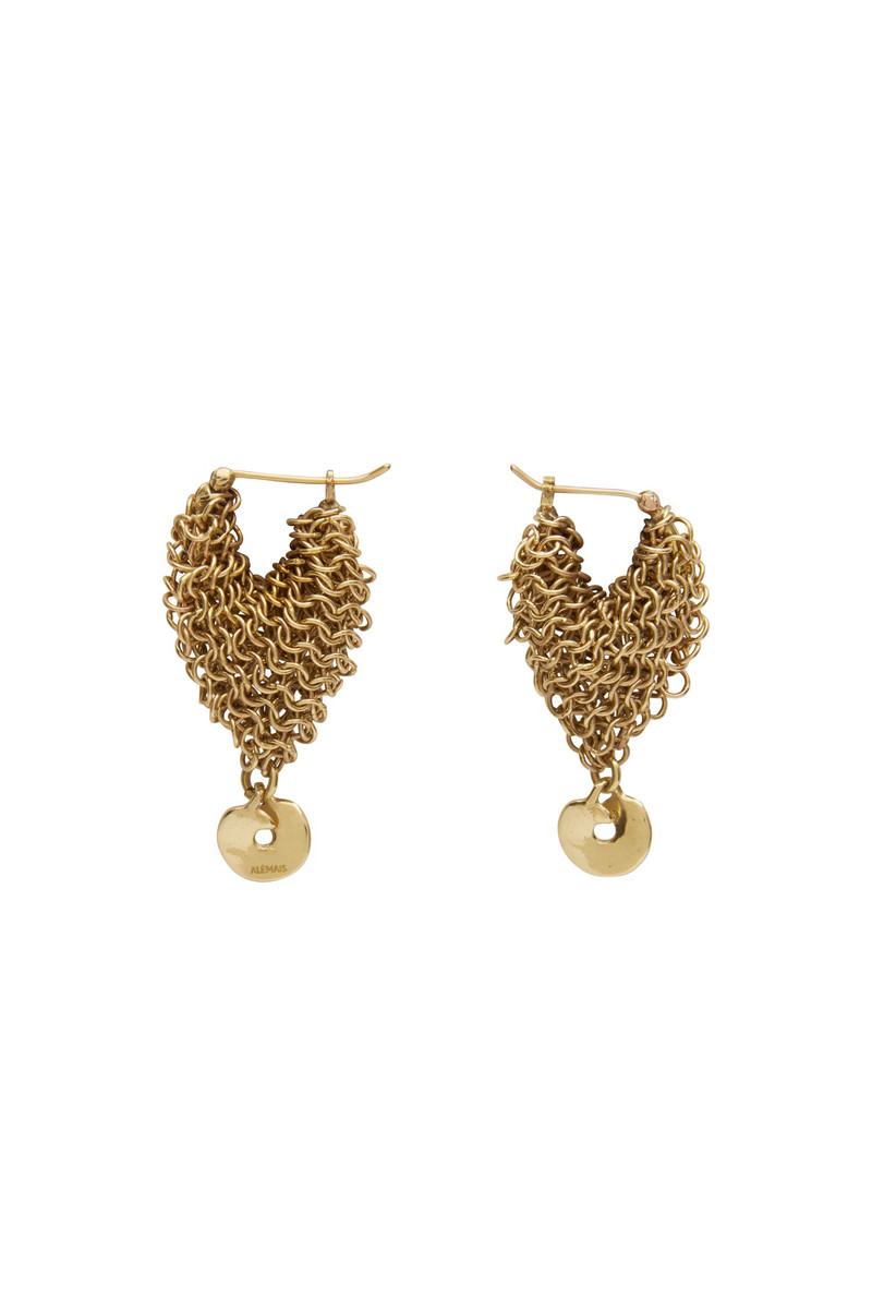 Atomic Chainmail Hoop Earrings 1
