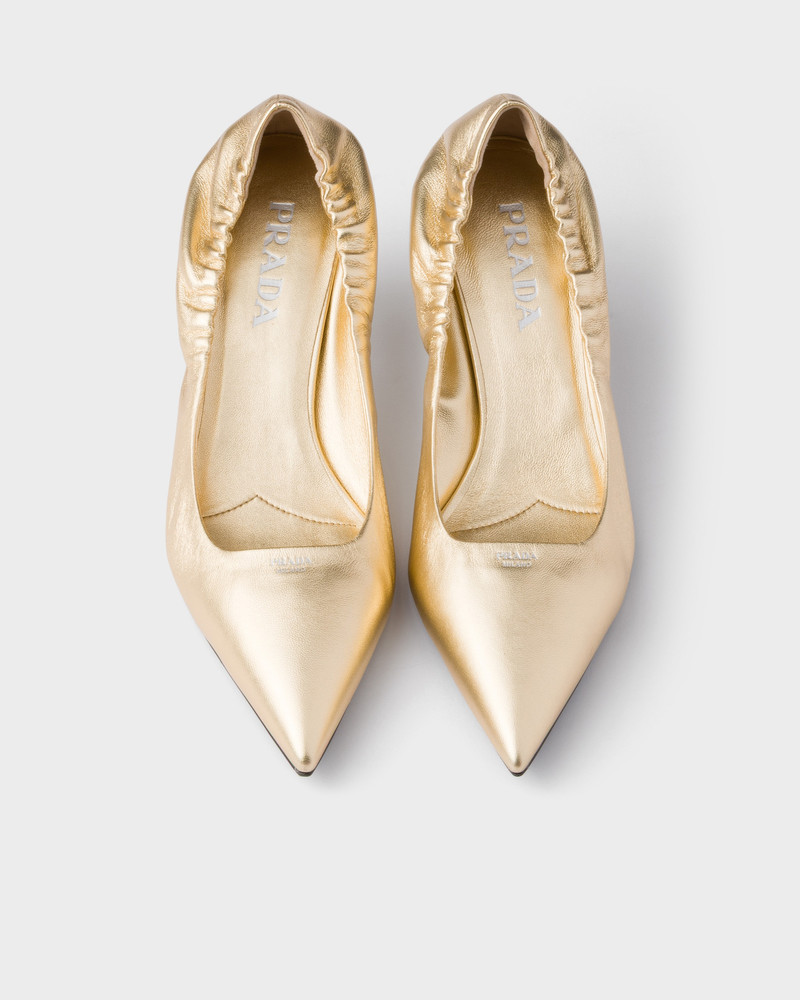 Mordoré nappa leather pumps 4