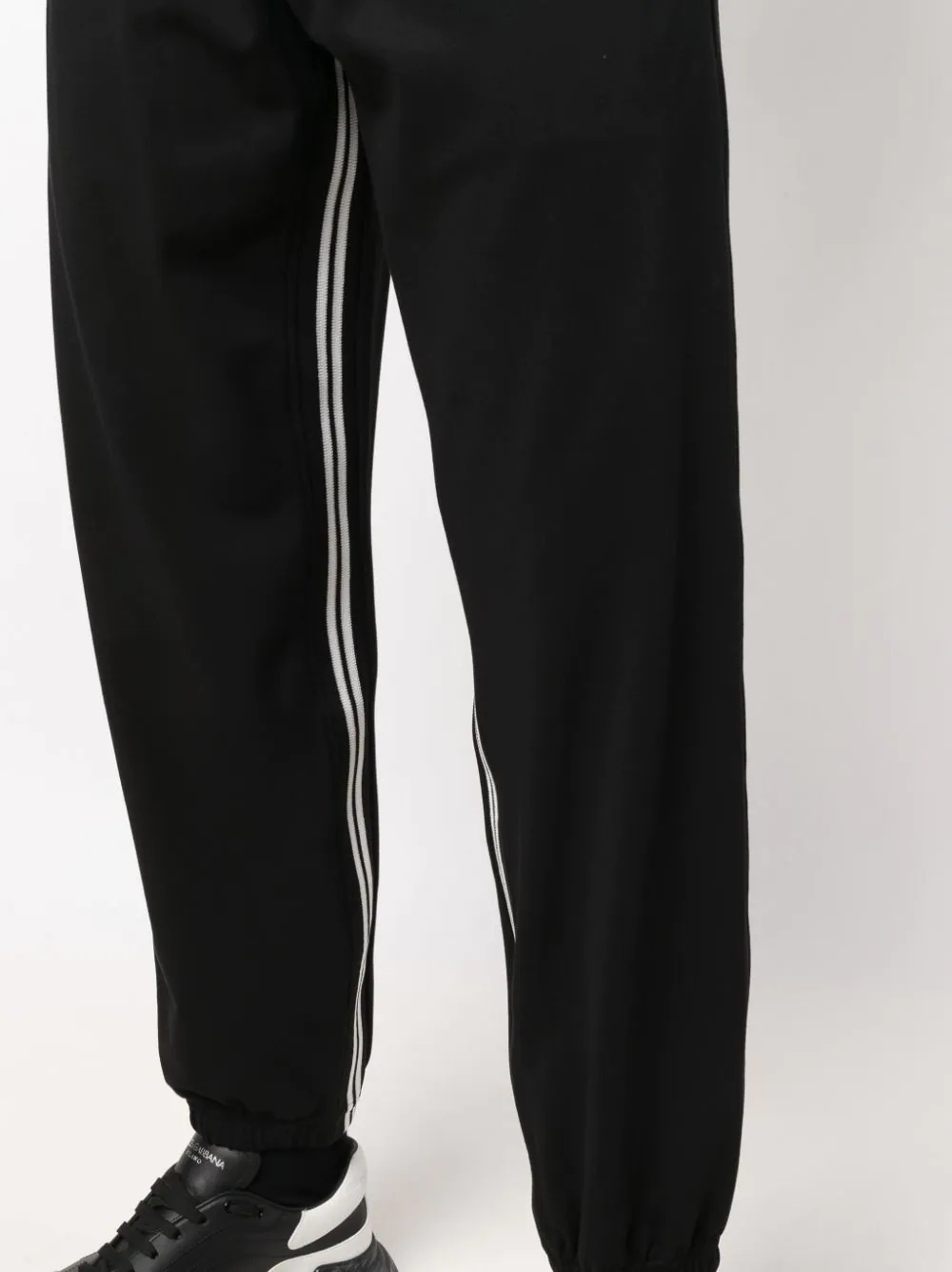 side-stripe track pants - 5