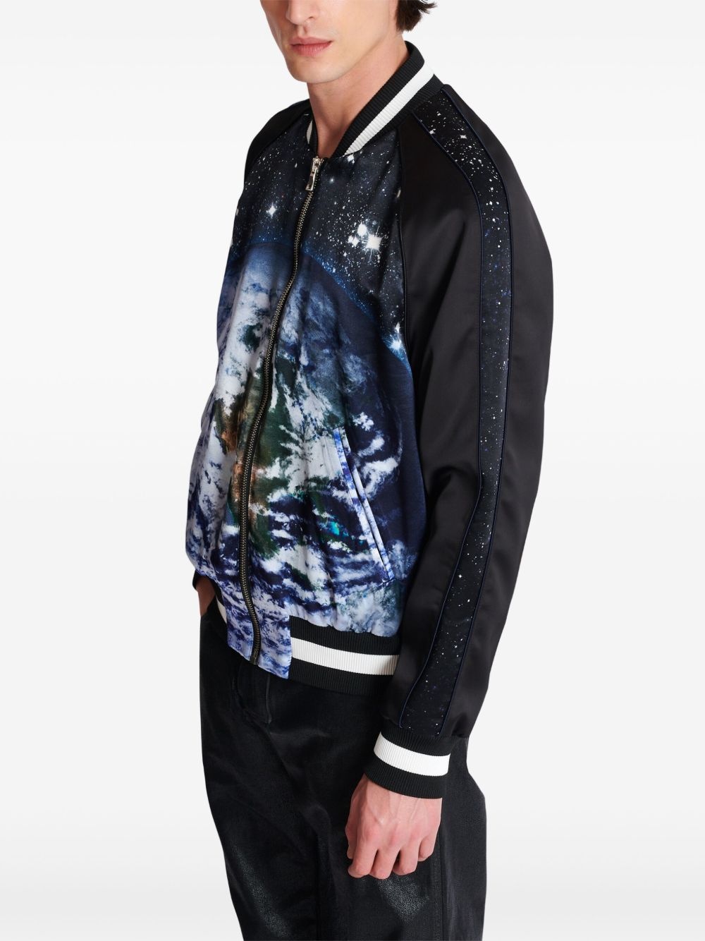 Earth & Stars varsity jacket - 5
