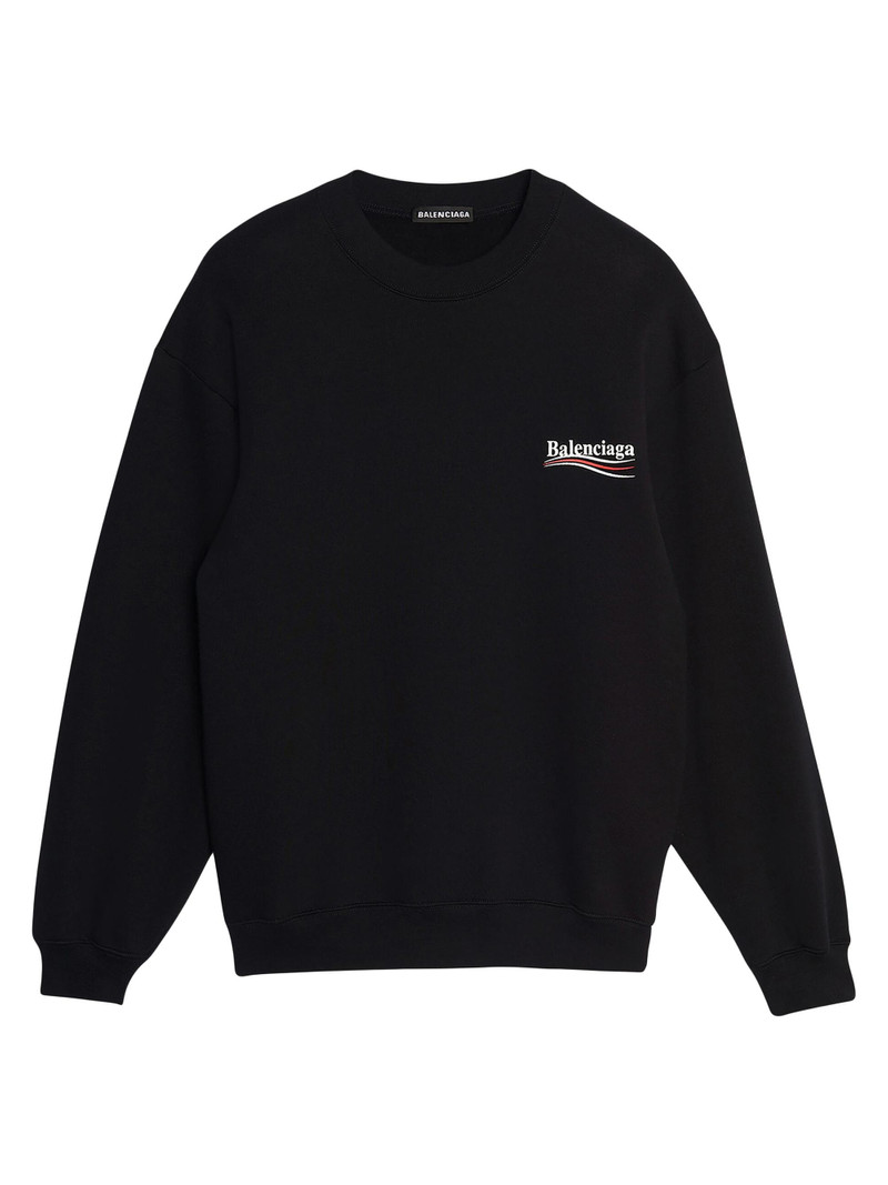 Men's Political Campaign Sweatshirt Medium Fit - Black 1