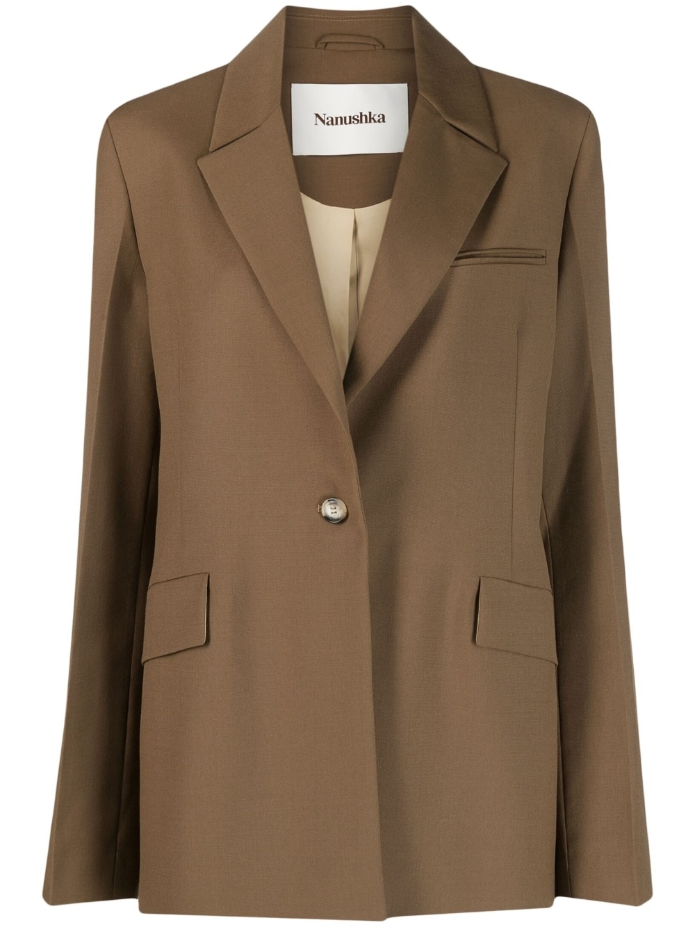 single-breasted blazer - 1