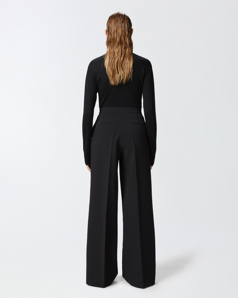 ELEGANT PALAZZO TROUSERS IN CREPE 4