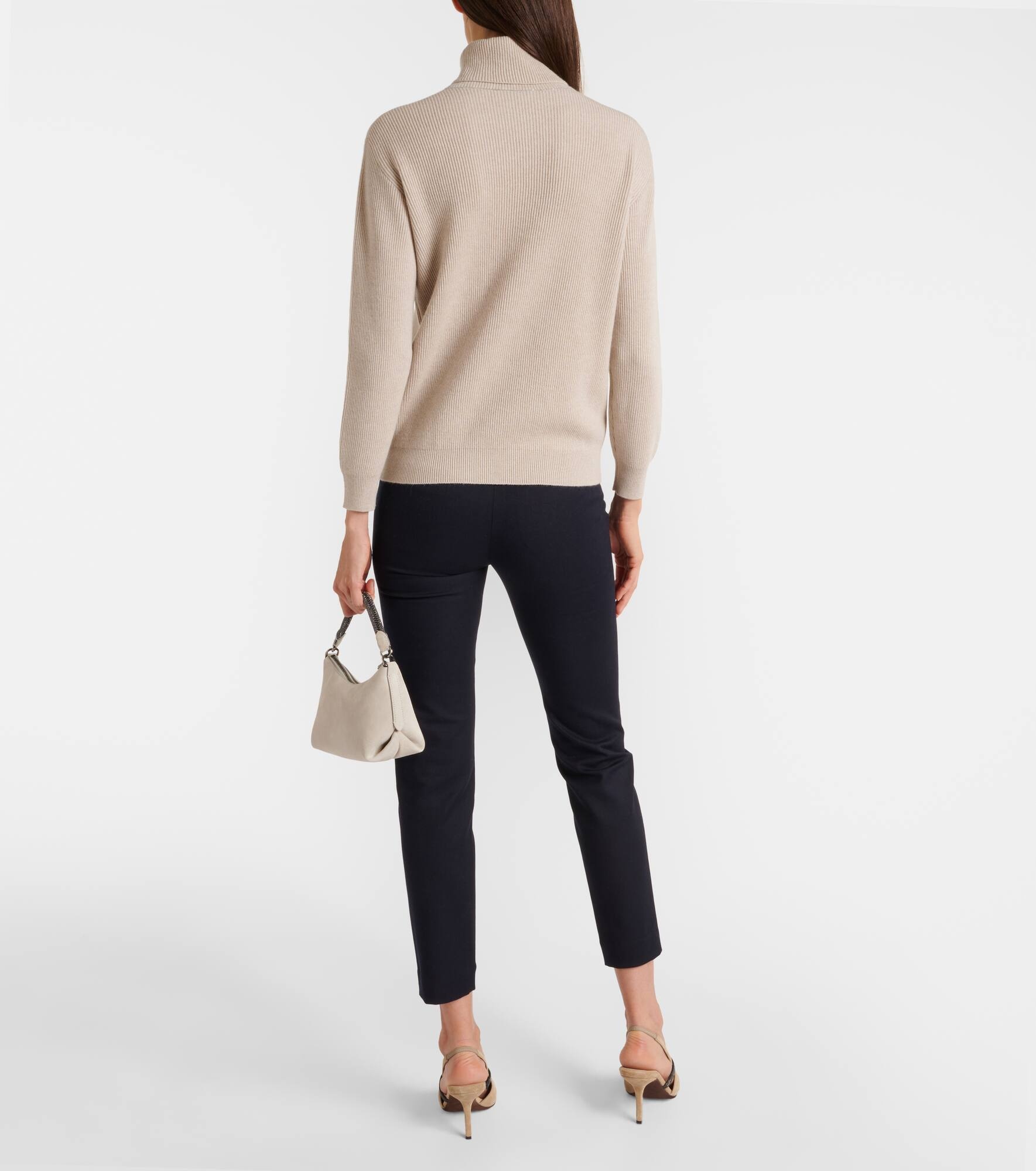 Cashmere turtleneck sweater - 3