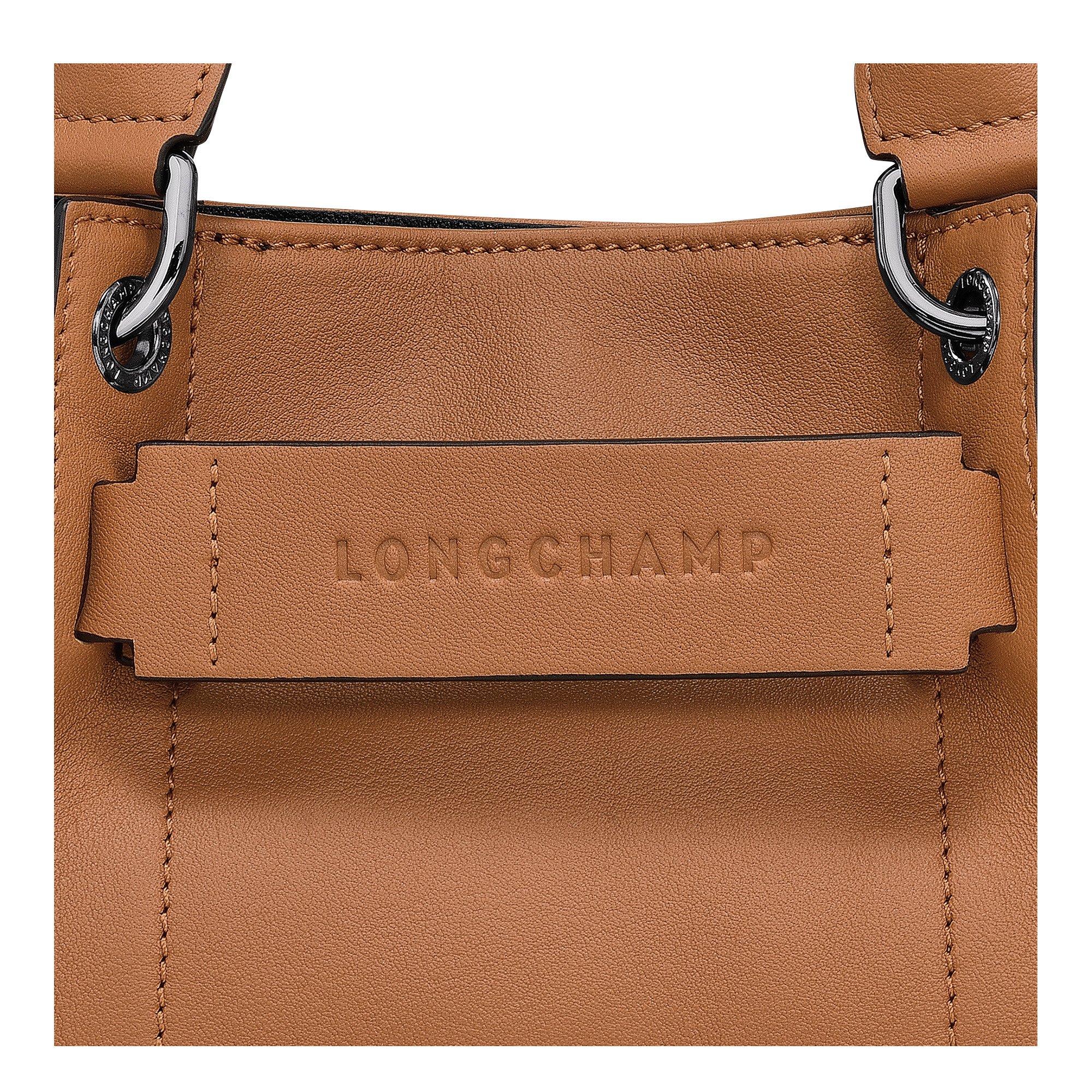 Longchamp 3D XS Handbag Natural - Leather - 6