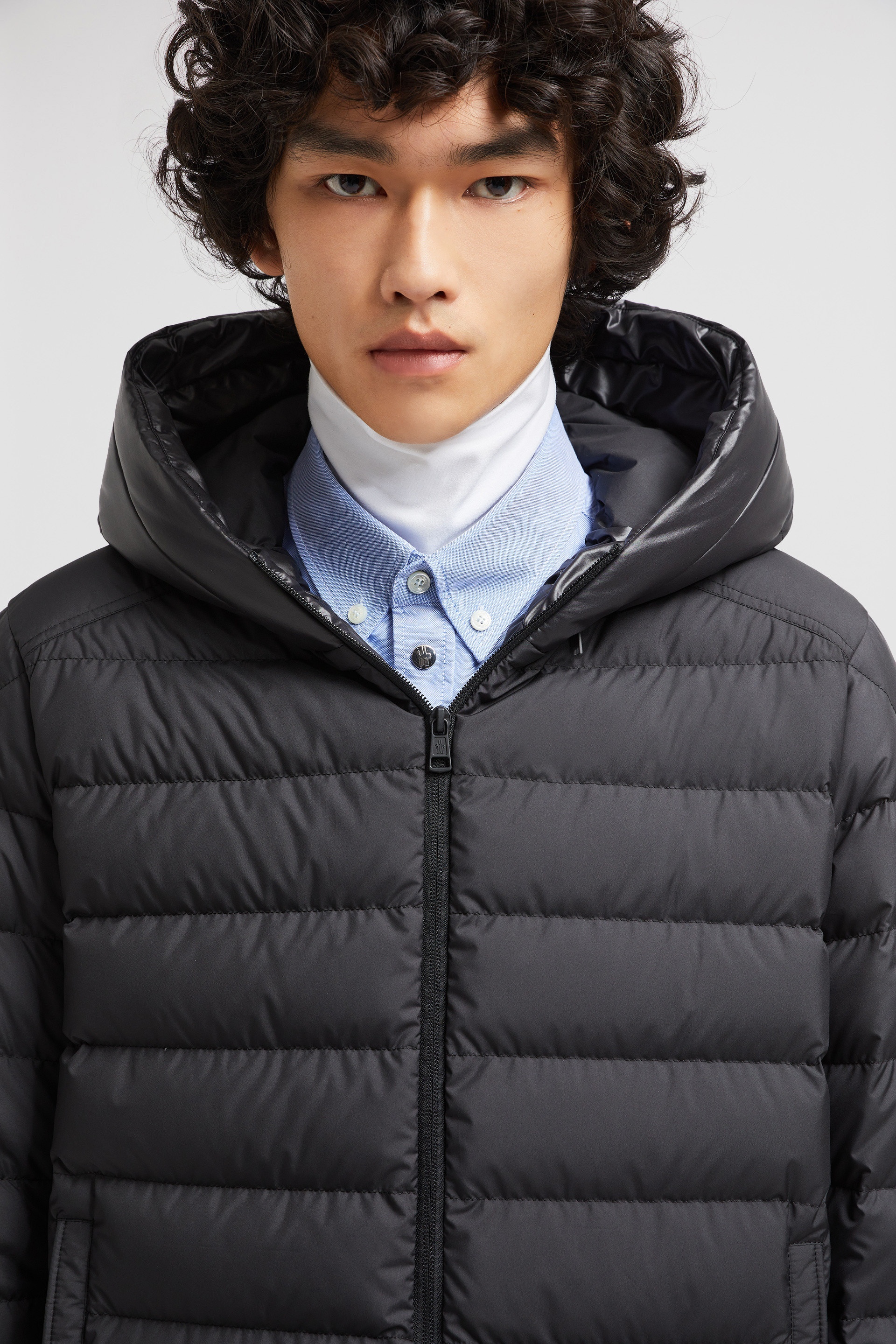 Chevrerie Hooded Short Down Jacket - 7