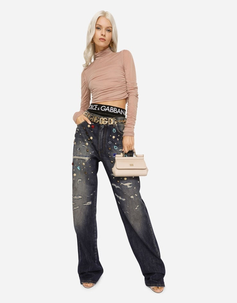 Dolce & Gabbana Small Sicily bag in Dauphine calfskin outlook