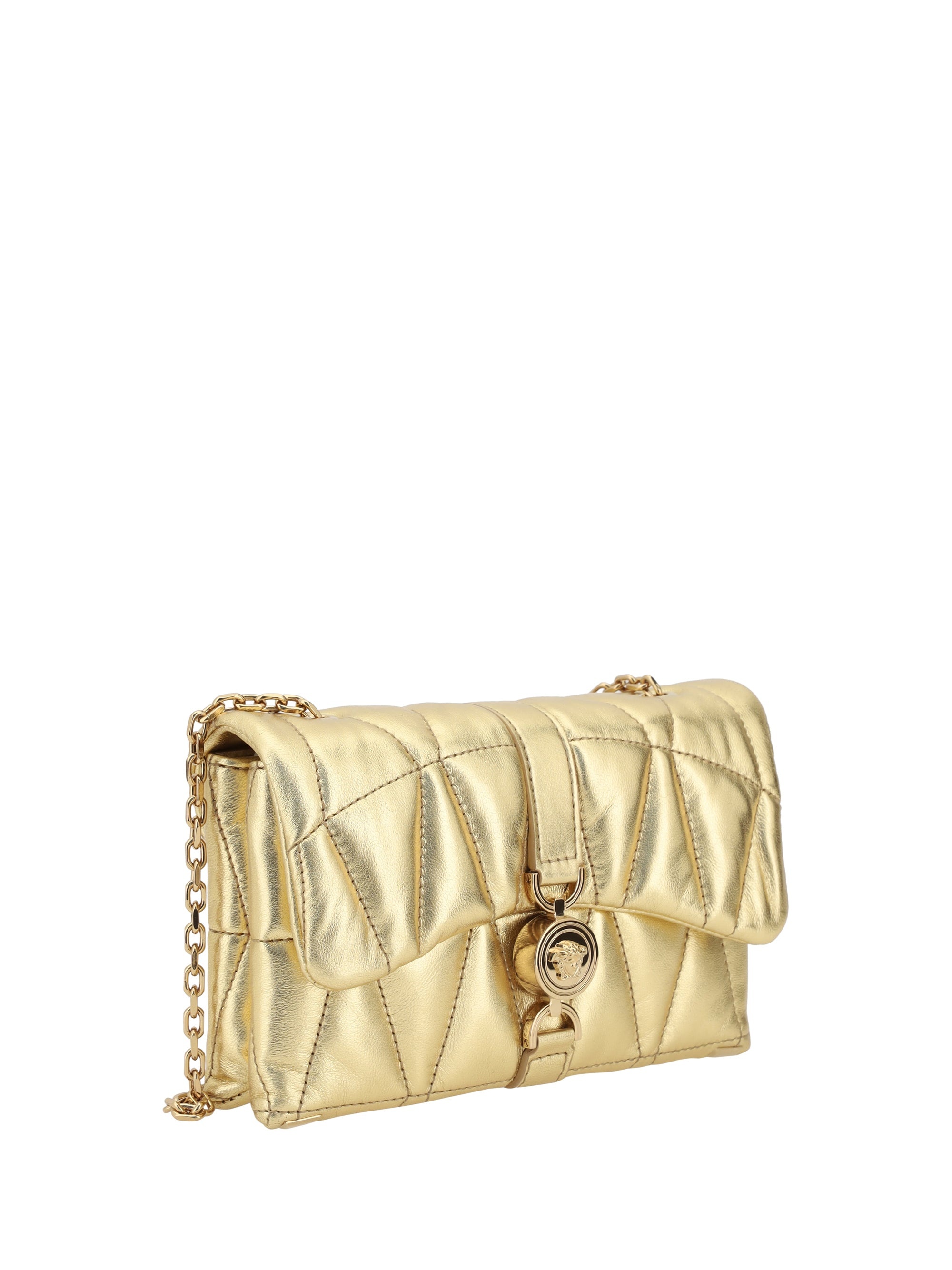 Versace Women Lambskin Kleio Mini Shoulder Bag - 2