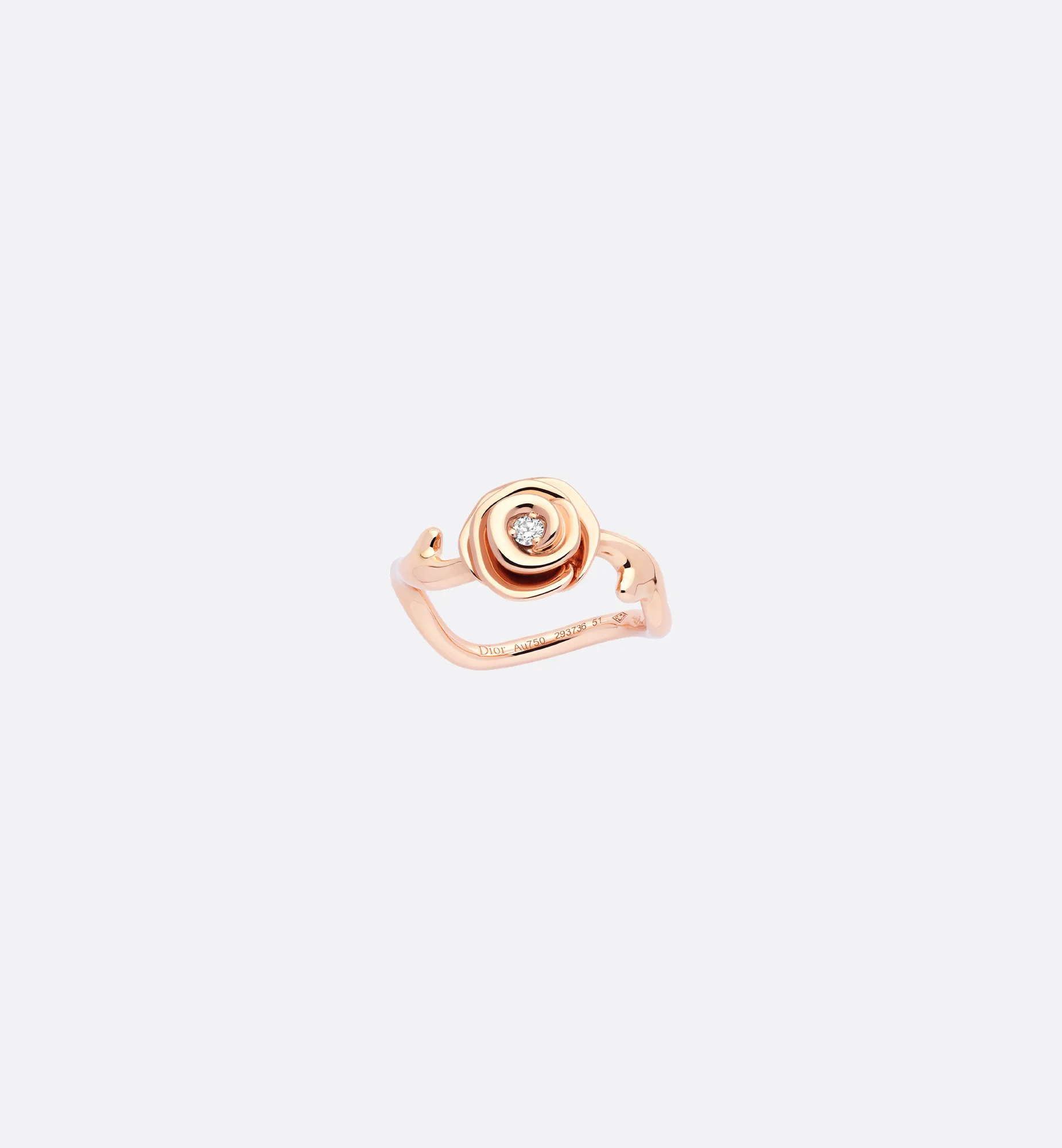 Small Rose Dior Couture Ring - 1