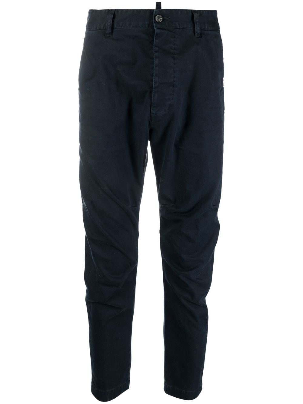 mid-rise tapered trousers - 1