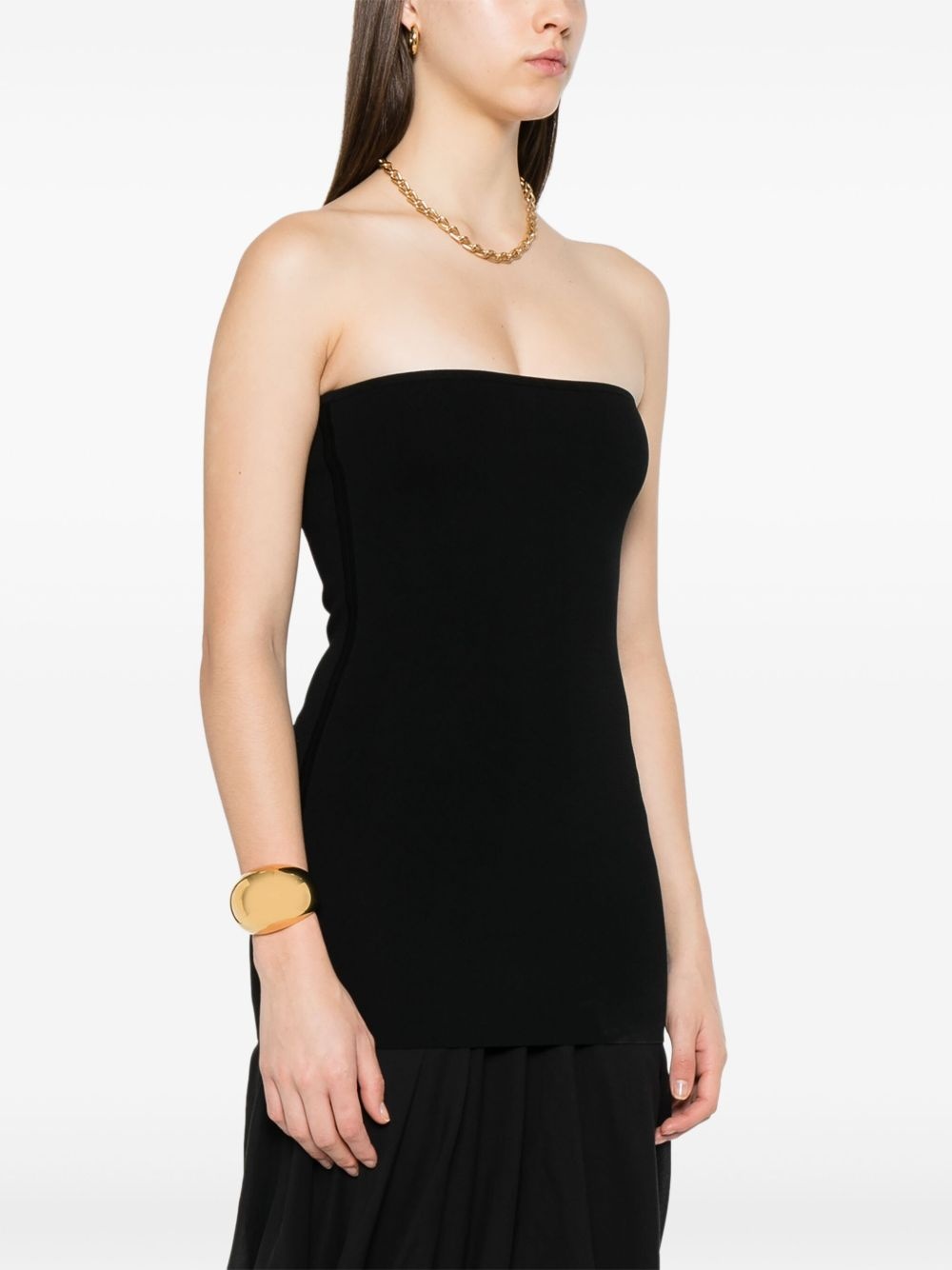 knitted tube top - 3