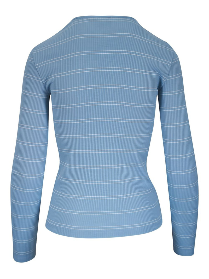 Vince striped ribbed top outlook