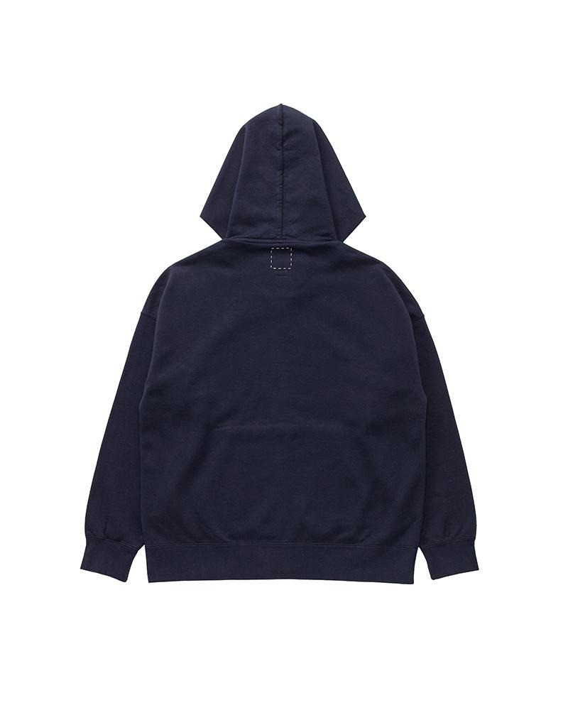 visvim ULTIMATE JUMBO SB HOODIE F.Z. NAVY outlook