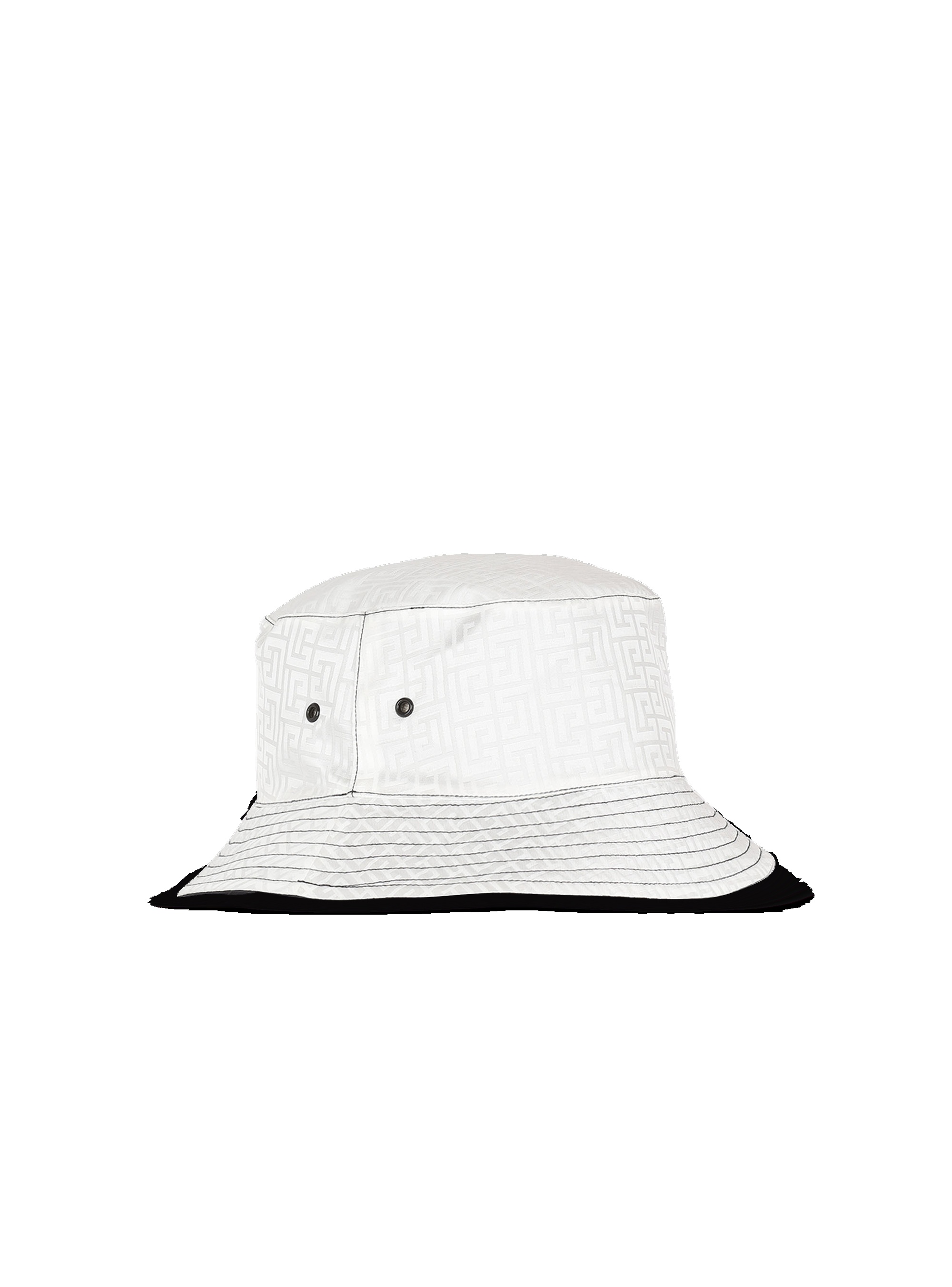 Reversible satiny bucket hat - 3