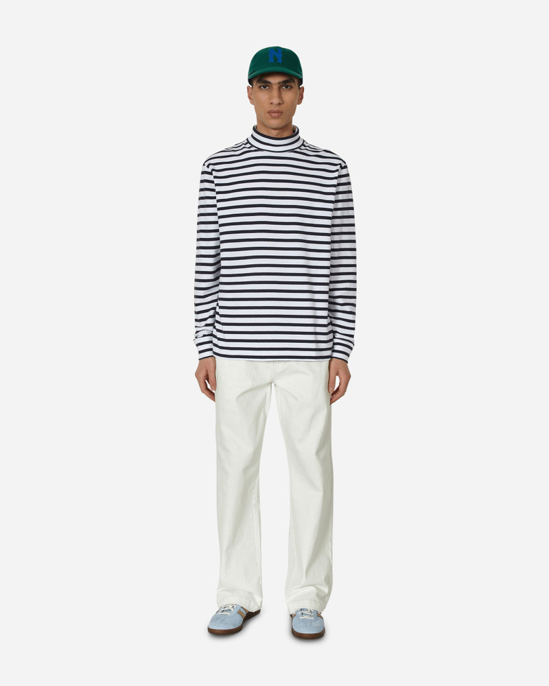 Noah Breton Stripe Turtleneck Navy / White outlook
