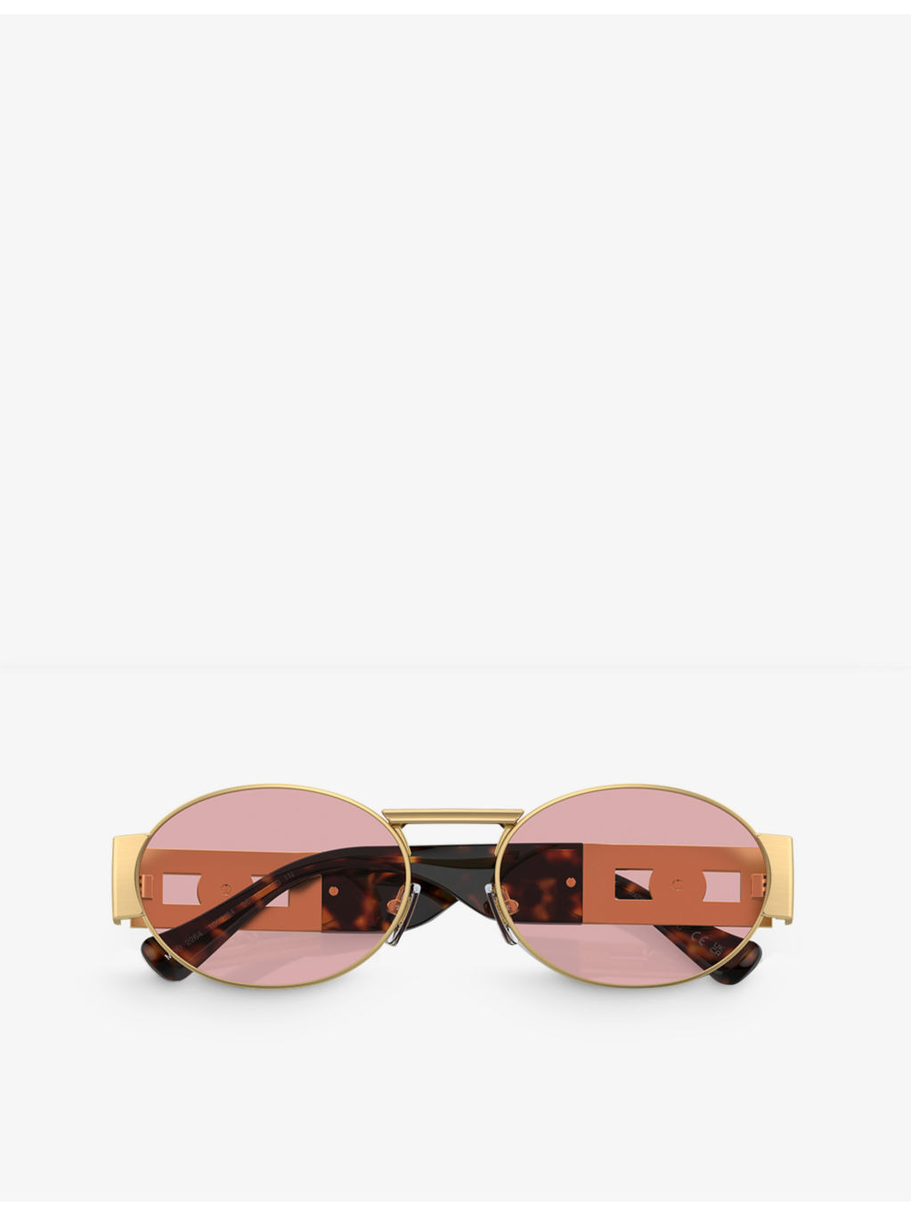 VE2264 oval-frame metal sunglasses - 5