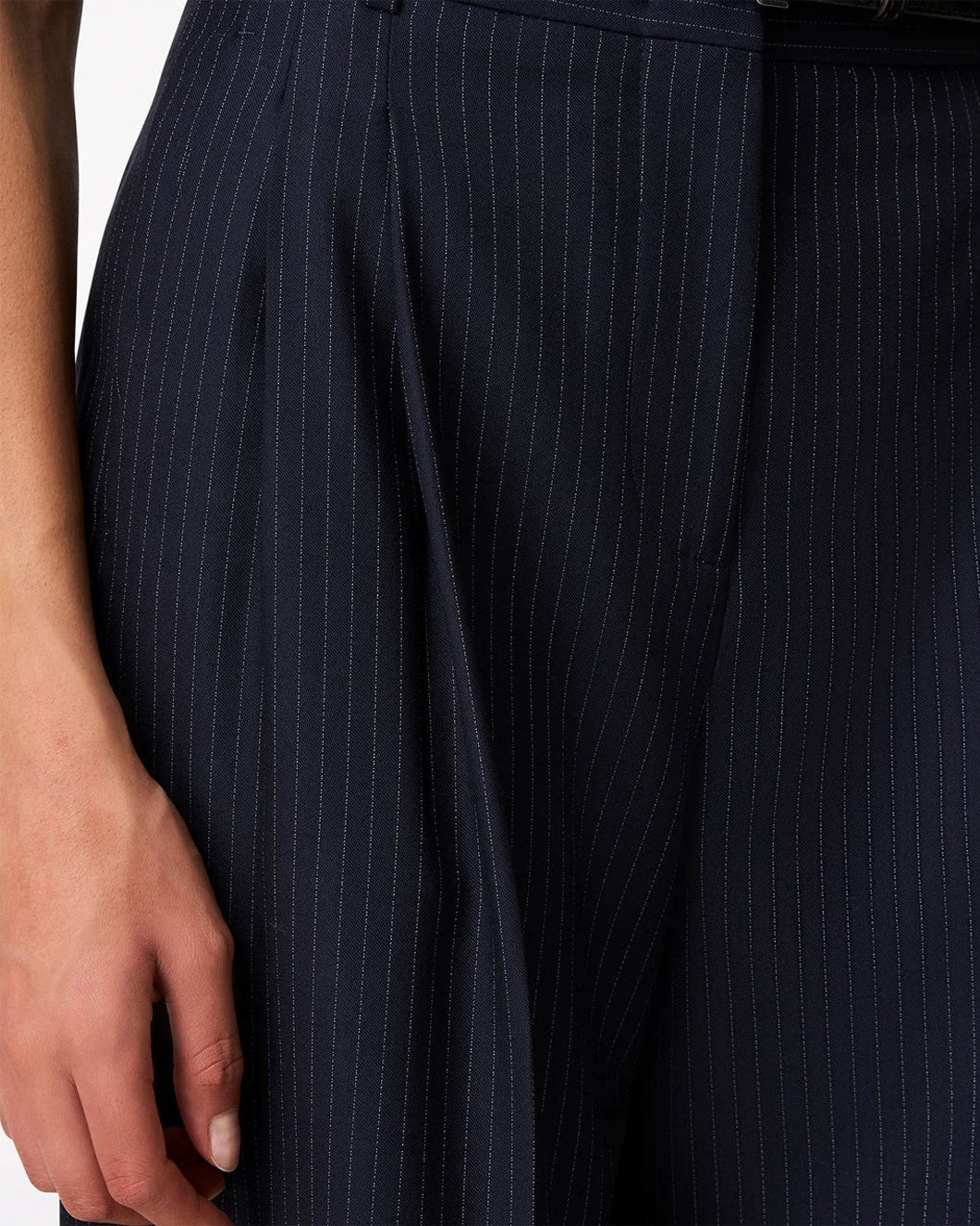 TWILL PLEATED TROUSER - 5