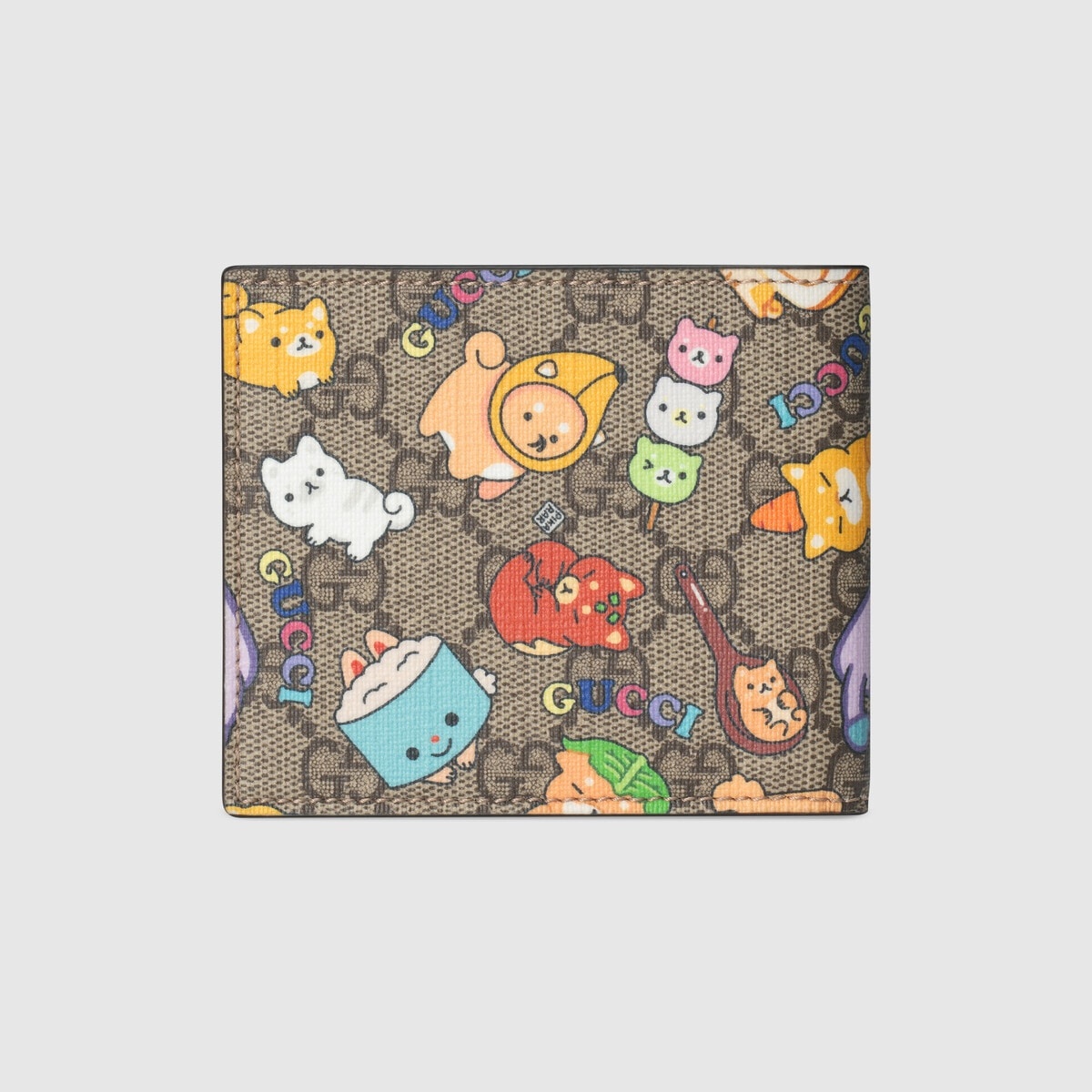 Gucci animal print card case wallet - 5