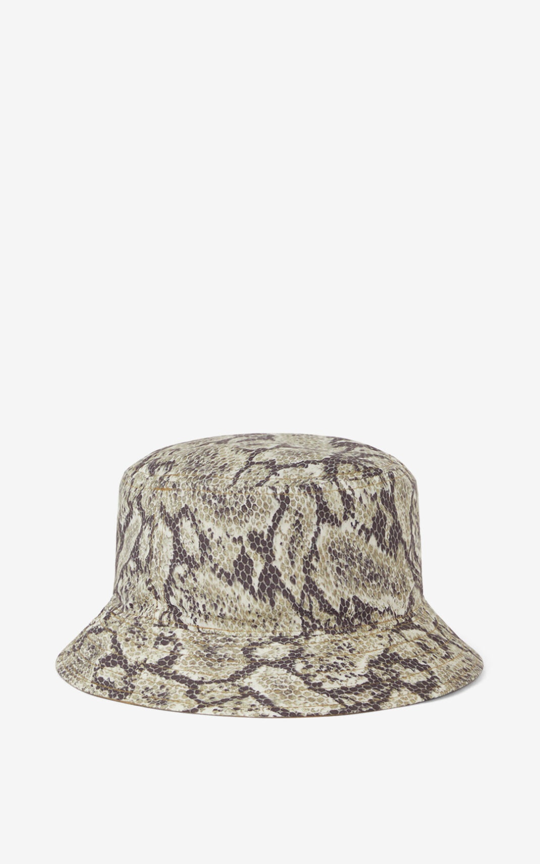 'Python' reversible bucket hat - 4