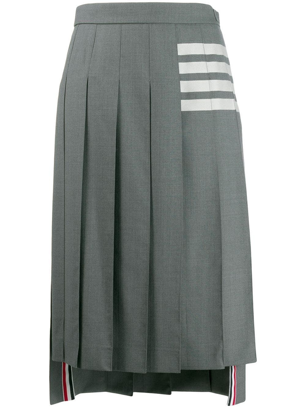 4-Bar pleated skirt - 1