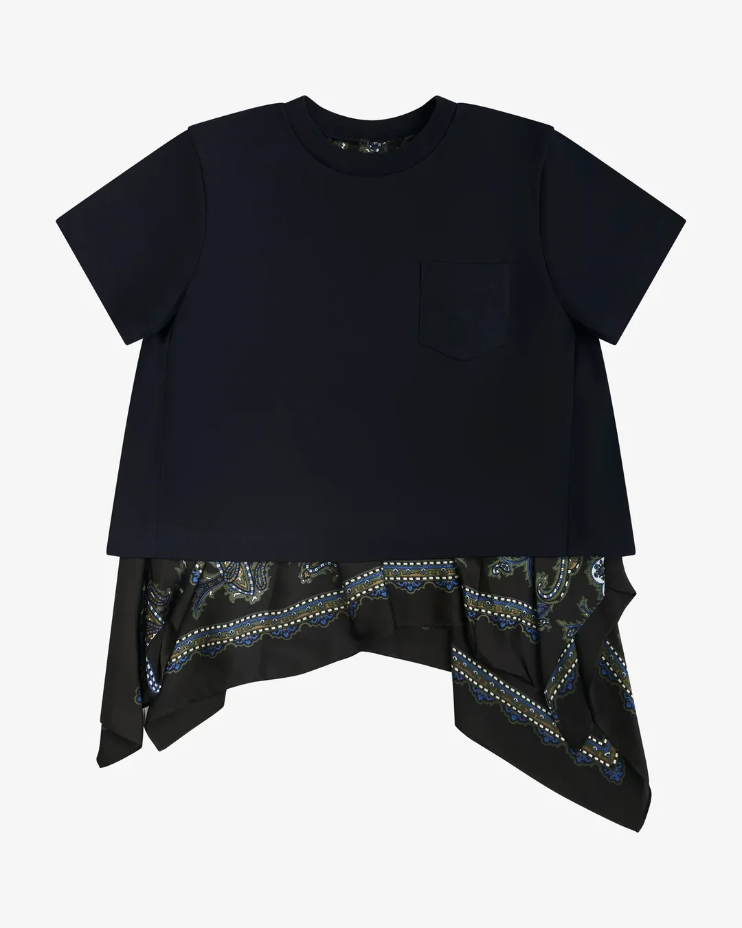 Paisley Print X Cotton Jersey Shirt - 1