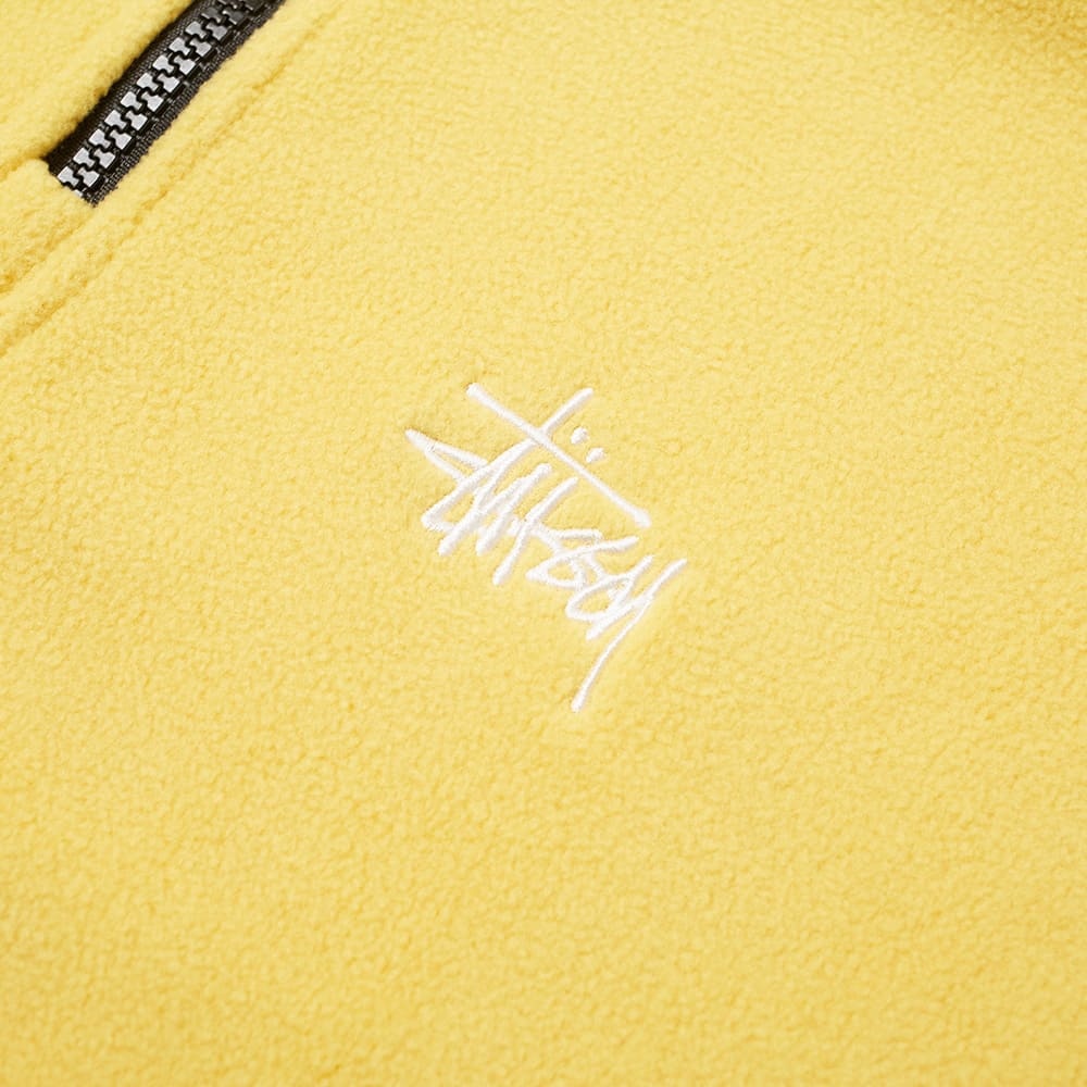 Stussy Basic Mock Neck Polar Fleece - 3