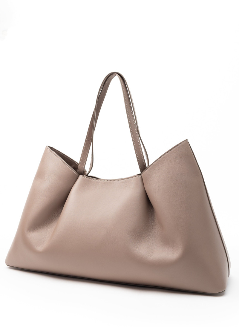 Elleme Dimple Tote Leather Acacia outlook