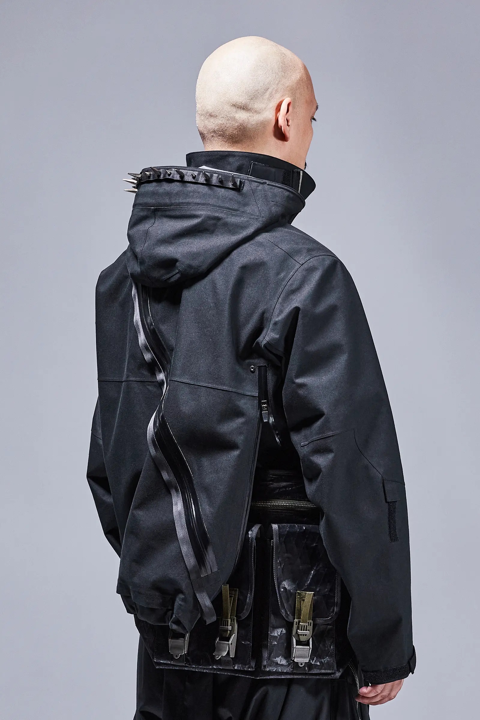 J1WB-BQ 3L Interops Jacket Black - 44