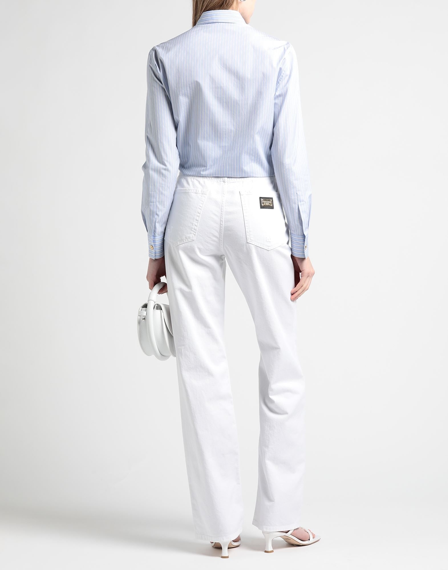 White Women's Denim Pants - 3
