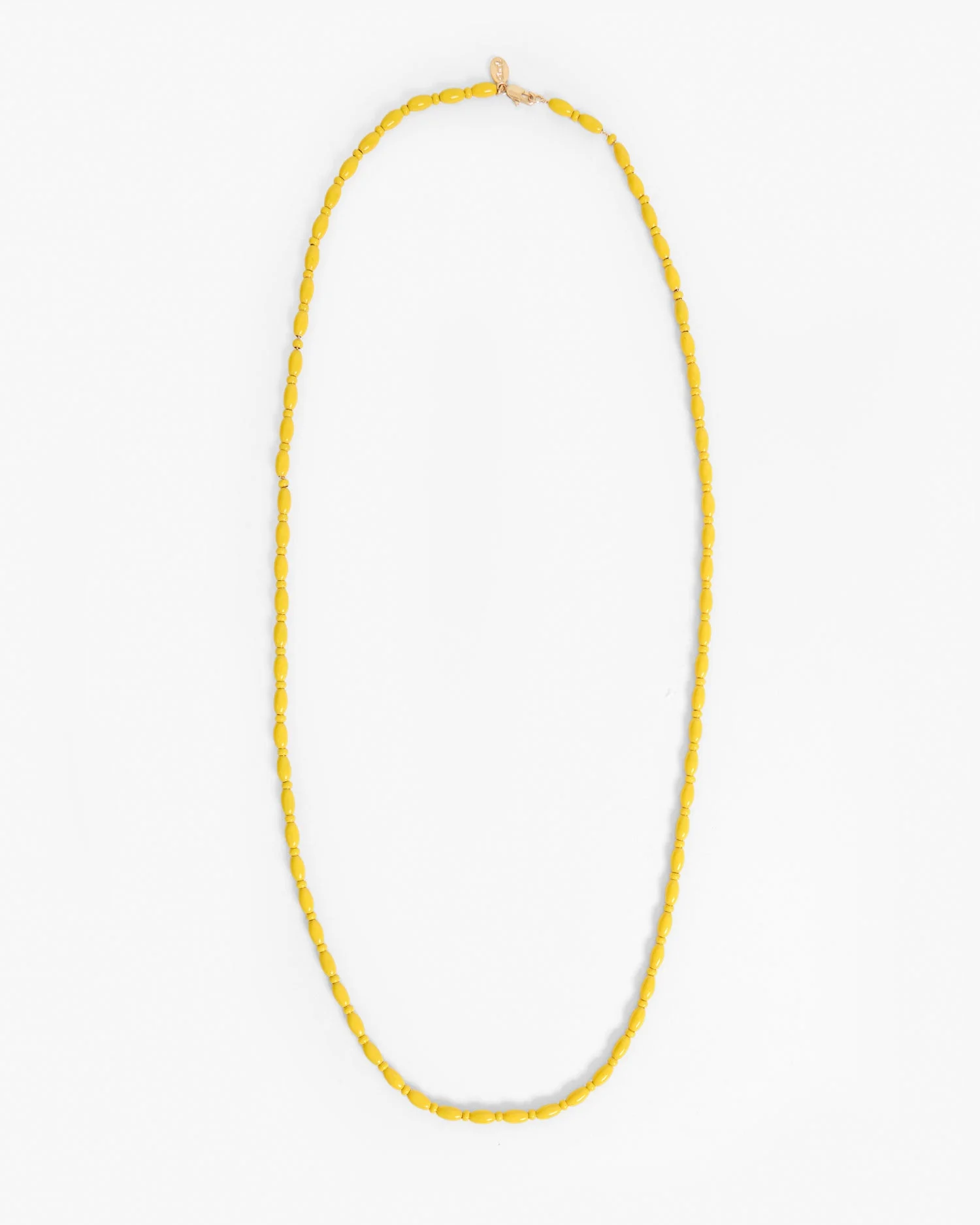 Enamel Bead Necklace - 30 In - 1