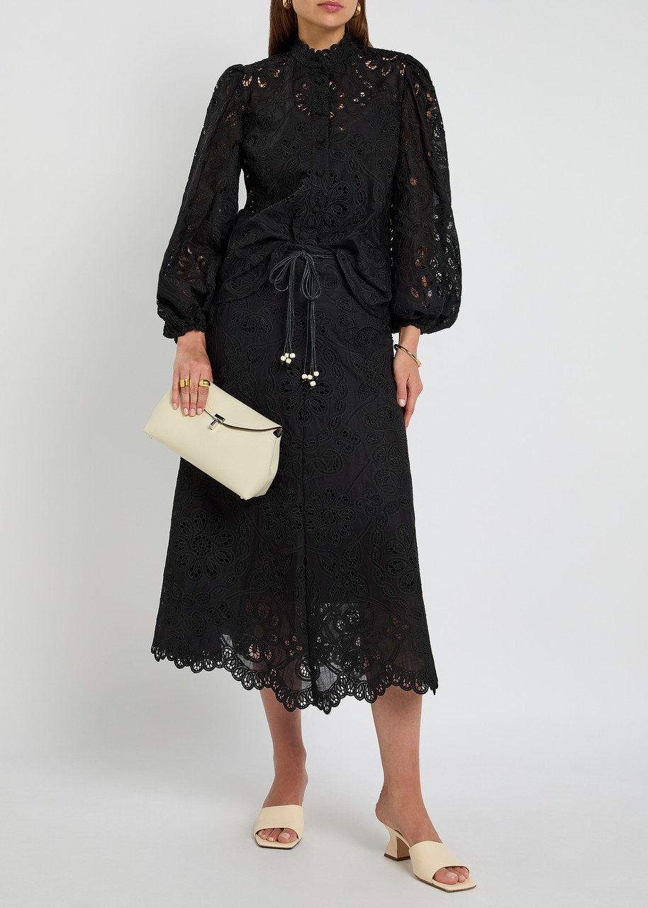 Zimmermann Rhiannon Embroidered Cotton Blouse - 4