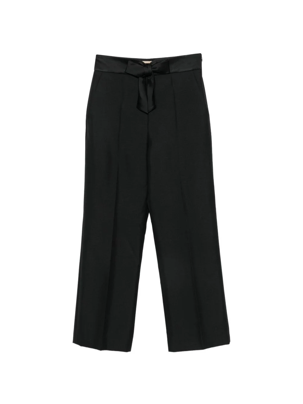 bow-detail tailored trousers - 1